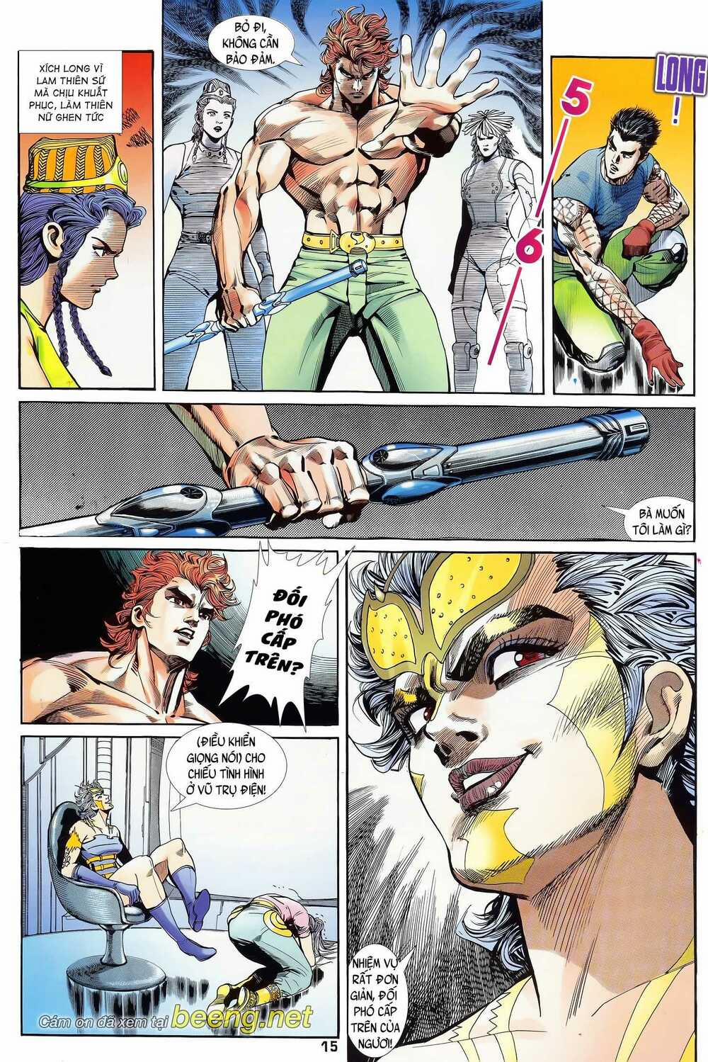 Long Hổ 5 Thế 148 trang 14