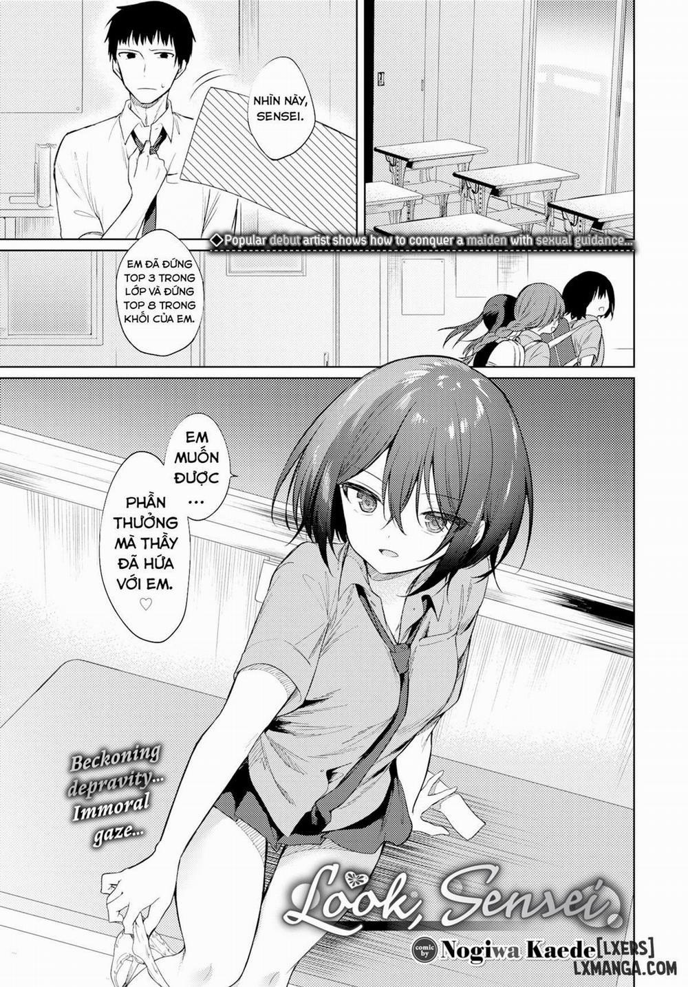 Look, Sensei Oneshot trang 1