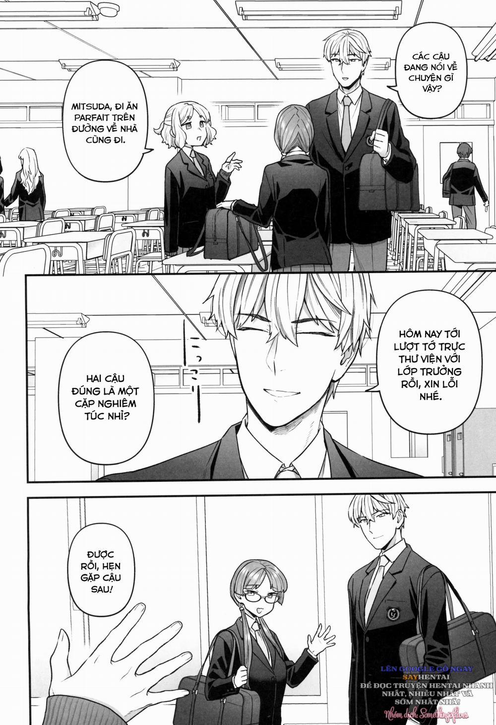 Lớp trưởng và Mitsuda sau giờ học Oneshot trang 4