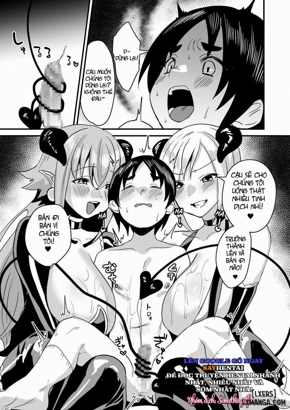 Lotion Succubus no Nurunuru Sakusei Inmu W | Lotion Succubus' Slippery Lewd Dream W Oneshot trang 12