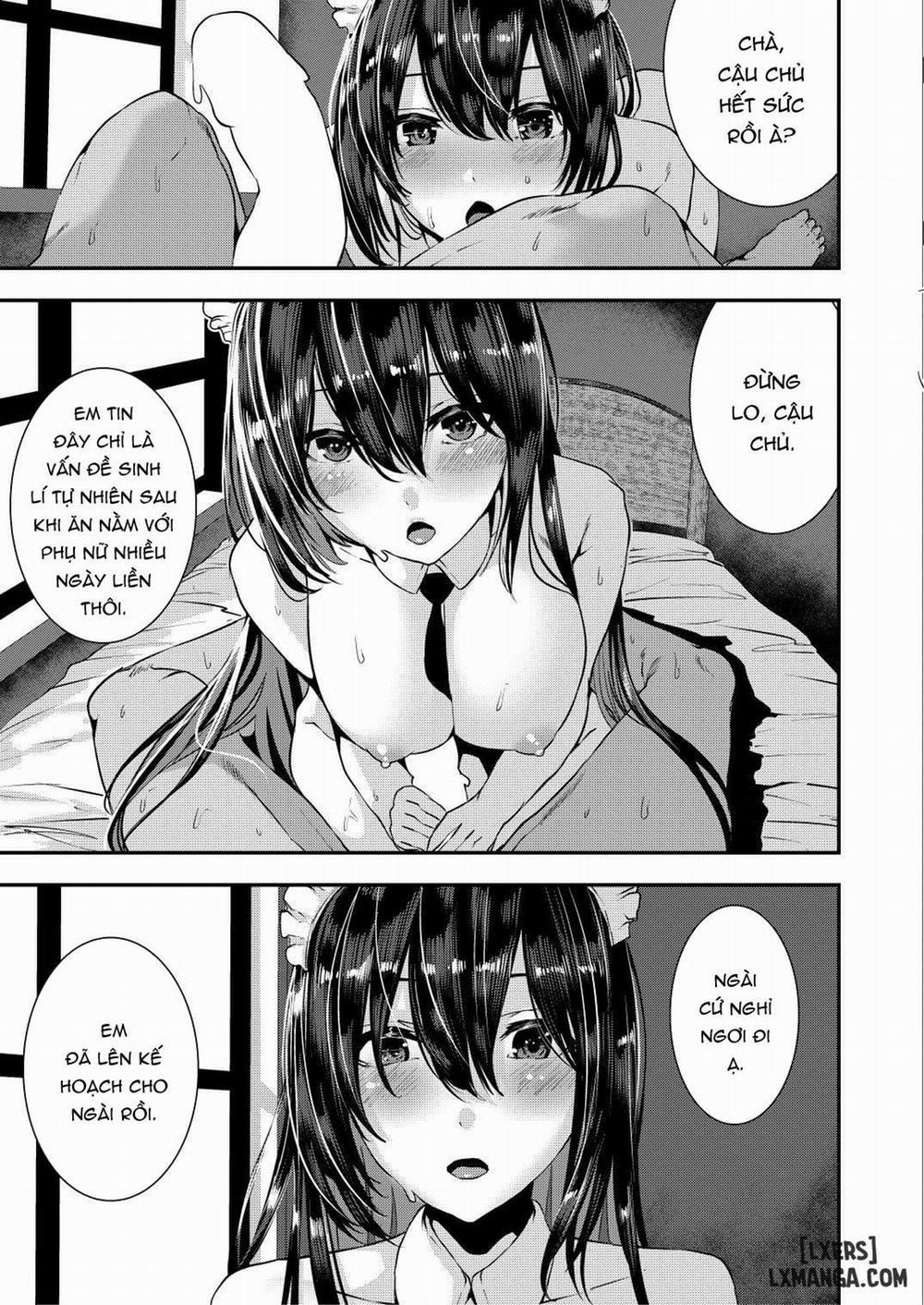 Lots Of Lewd Loving With Both My Warm And Cold Maids Oneshot trang 6
