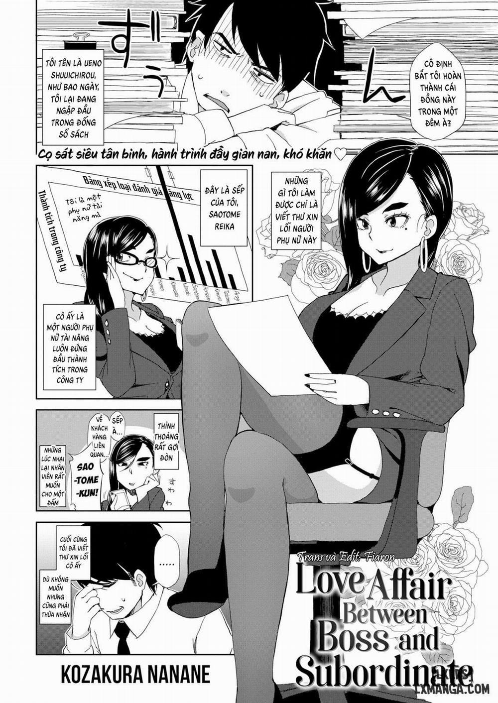Love Affair Between Boss and Subordinate Oneshot trang 1