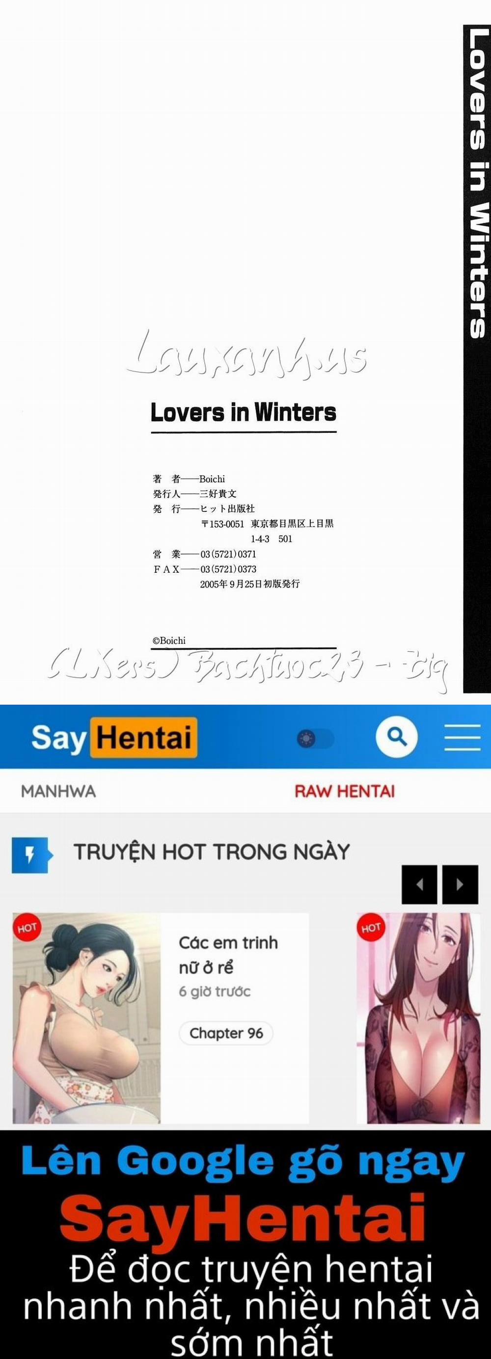 Lovers in Winters 8 END trang 33