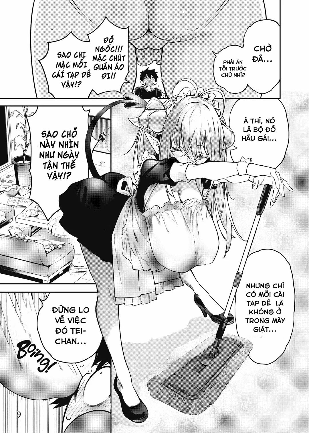 Lovey-Dovey Days with the Enchanting Succubus Onee-san Next Door Oneshot trang 10