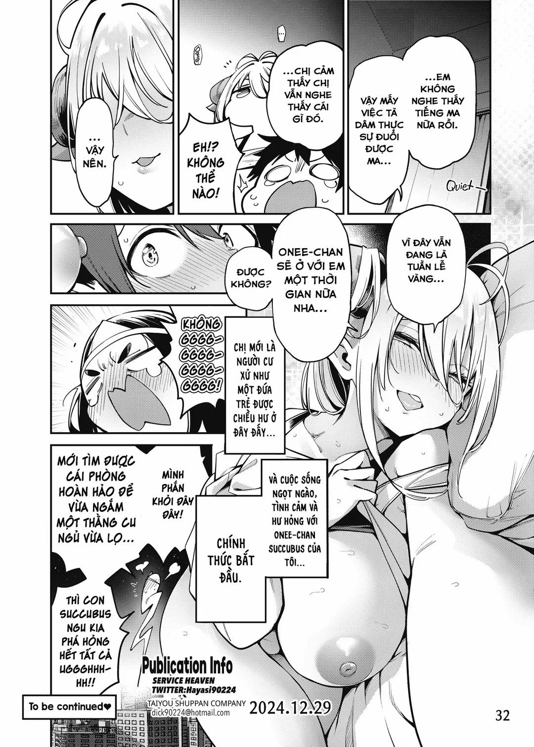 Lovey-Dovey Days with the Enchanting Succubus Onee-san Next Door Oneshot trang 33