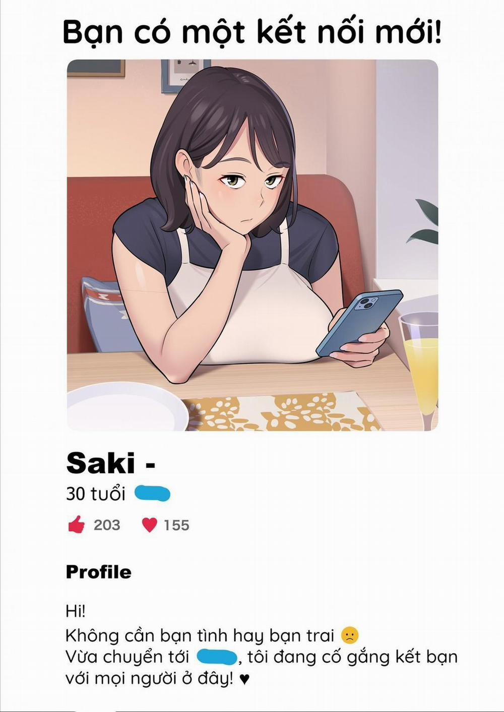 Lướt trúng bà nội trợ sexy Oneshot trang 3