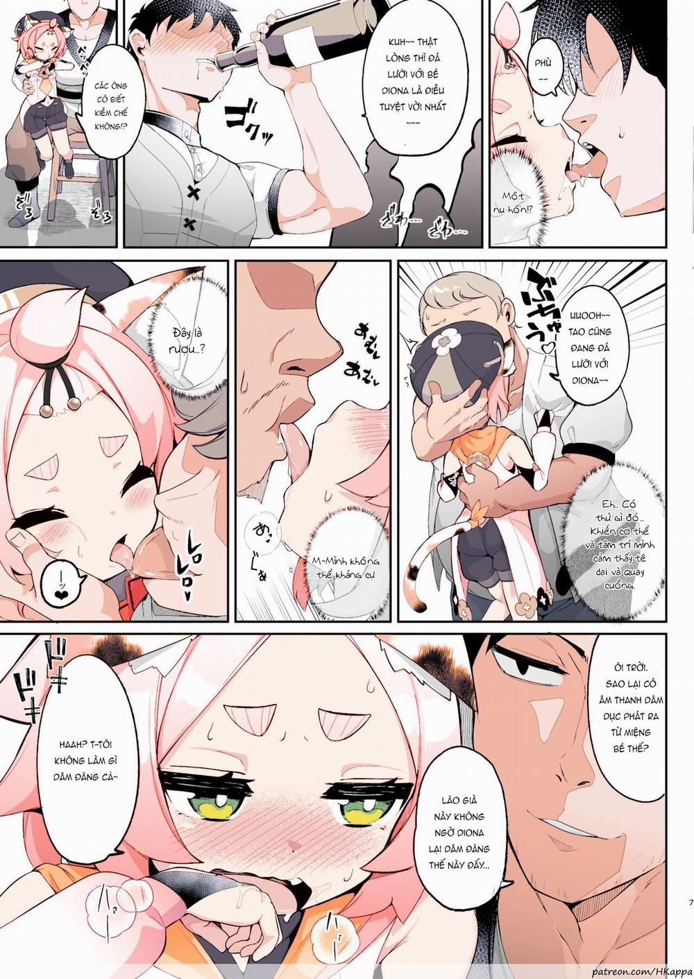 Ly cocktail bí mật của Diona 1shot có màu trang 7