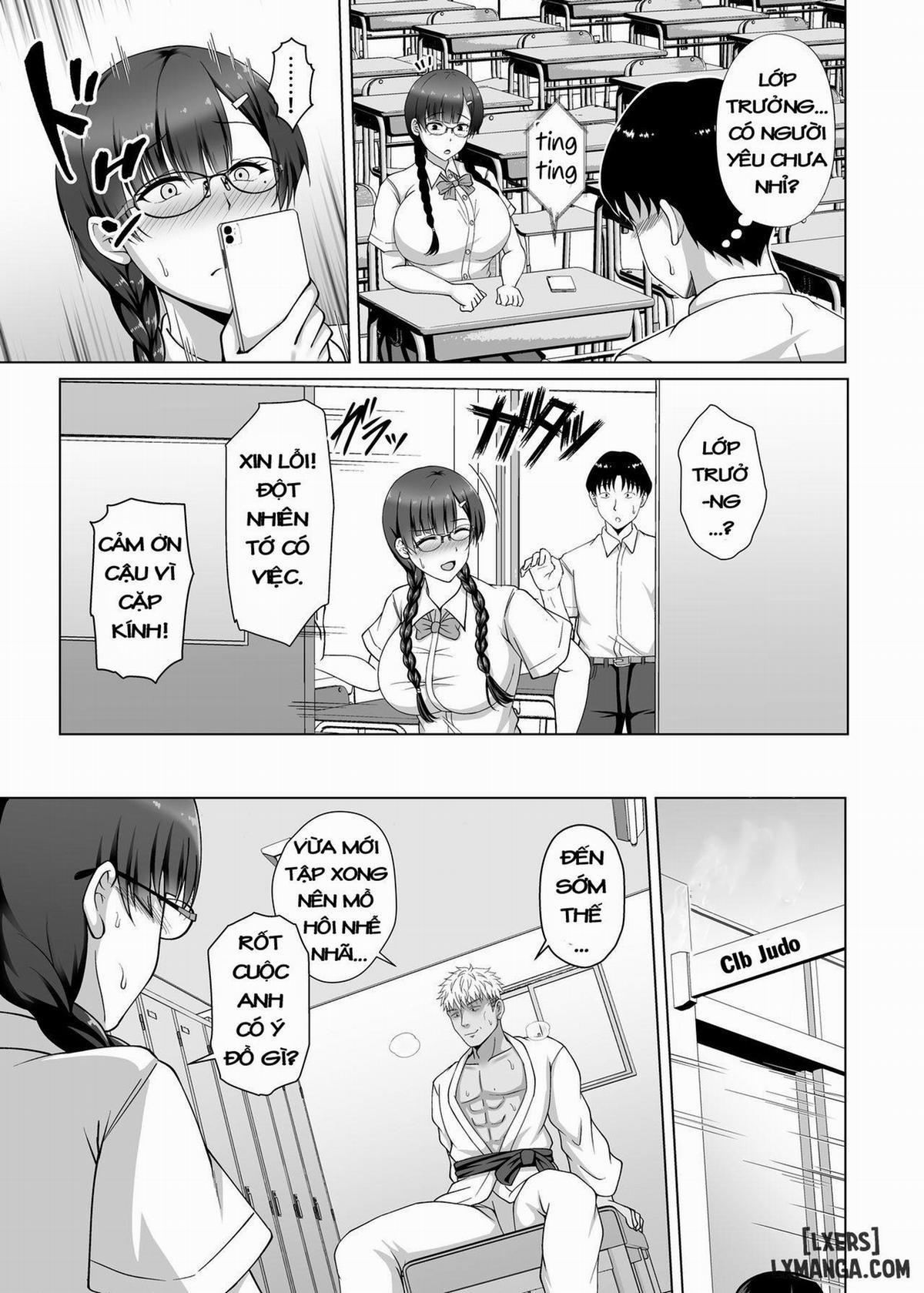 Lý do cô ấy tháo kính ~ Tình yêu đơn phương của cô lớp trưởng ngực khủng bị bạn trai hư hỏng quyến rũ 1 trang 9