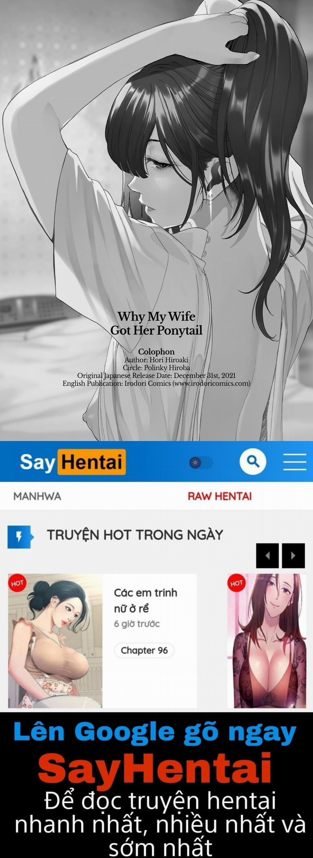 Lý do vợ tôi buộc tóc đuôi ngựa Part 1 trang 36