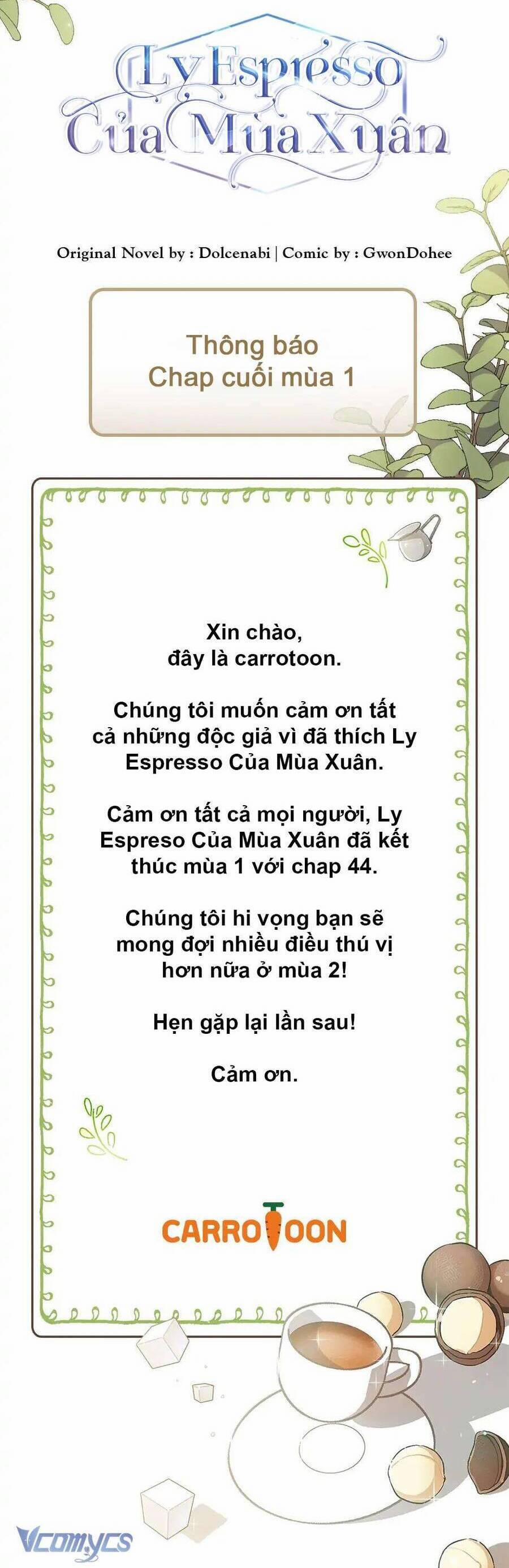 Ly Espresso Của Mùa Xuân 44 trang 51