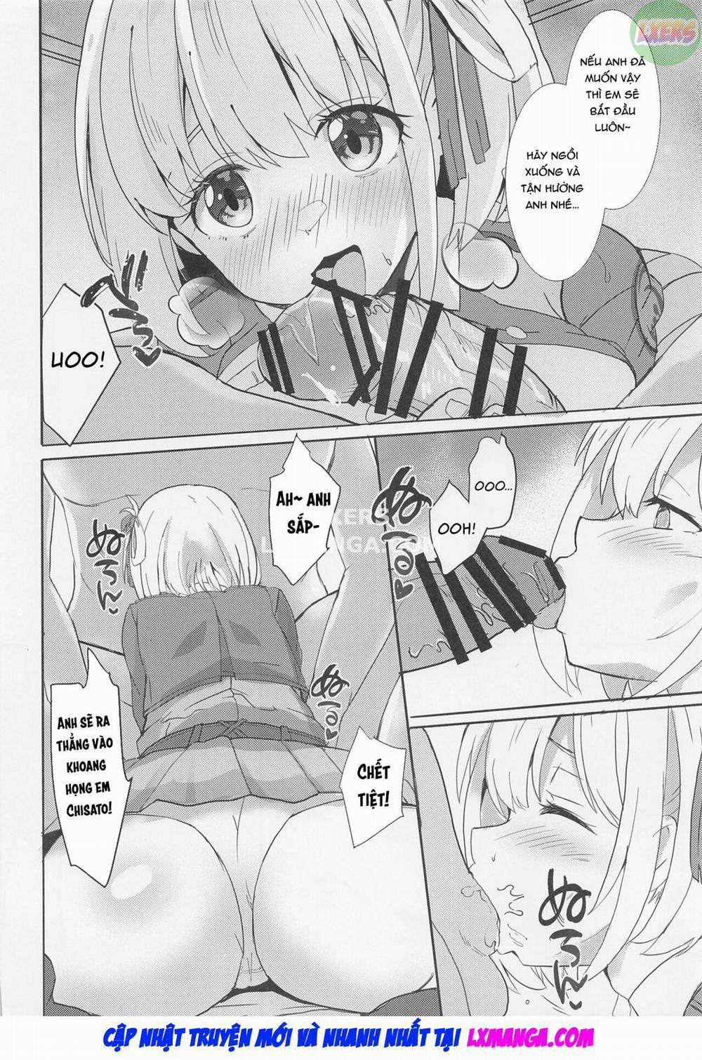 Lycoris no Ecchi na Hon Oneshot trang 9