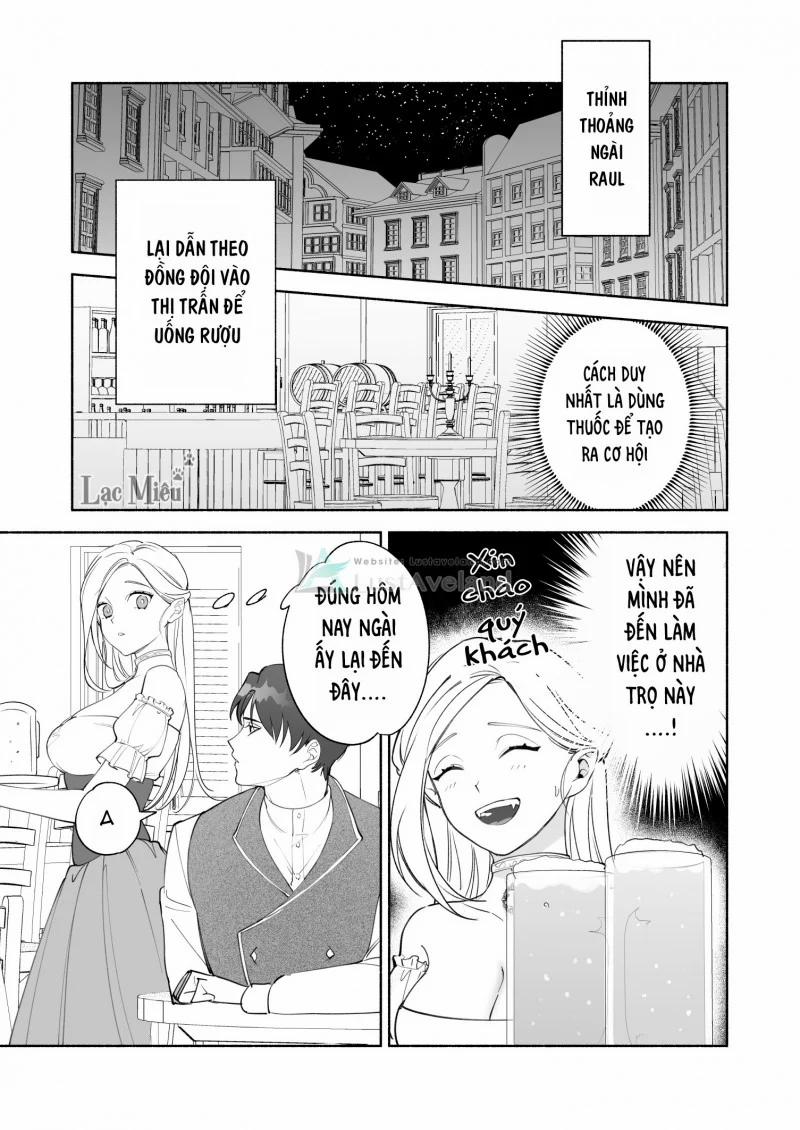 Ma Cà Rồng Non Nớt Muốn Hút Máu Kỵ Sĩ Sói 1 trang 4