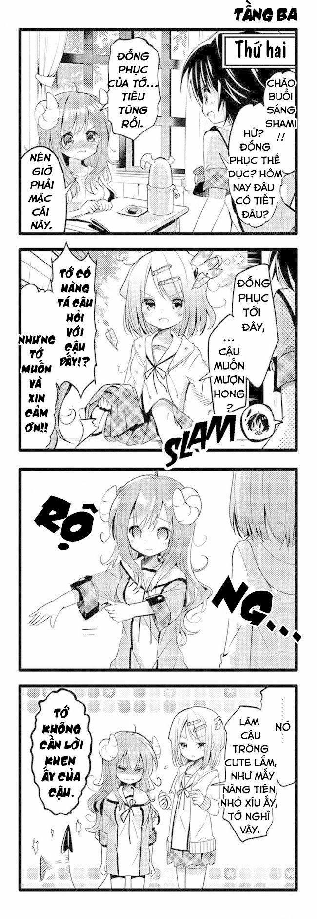 Machikado Mazoku 5 trang 14