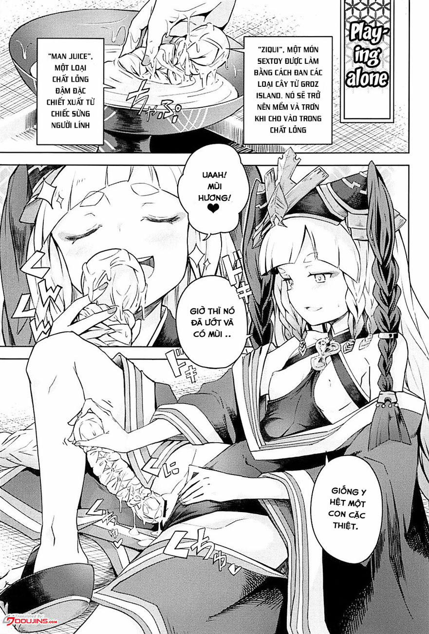 Maeoki wa Iranu Warawa to Asobe (Granblue Fantasy) Oneshot trang 3
