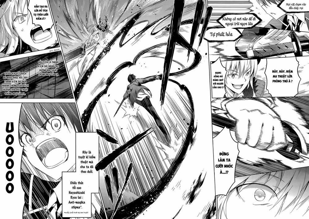 Magika No Kenshi To Shoukan Maou 14 trang 17