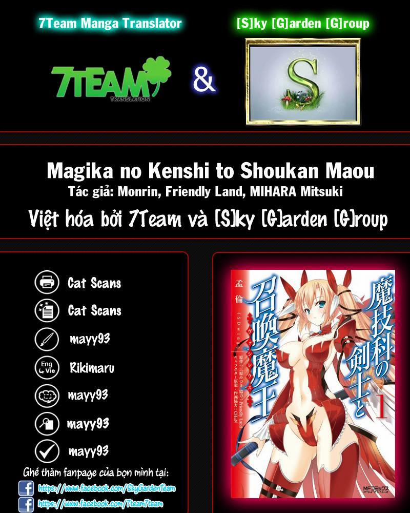 Magika No Kenshi To Shoukan Maou 14 trang 29