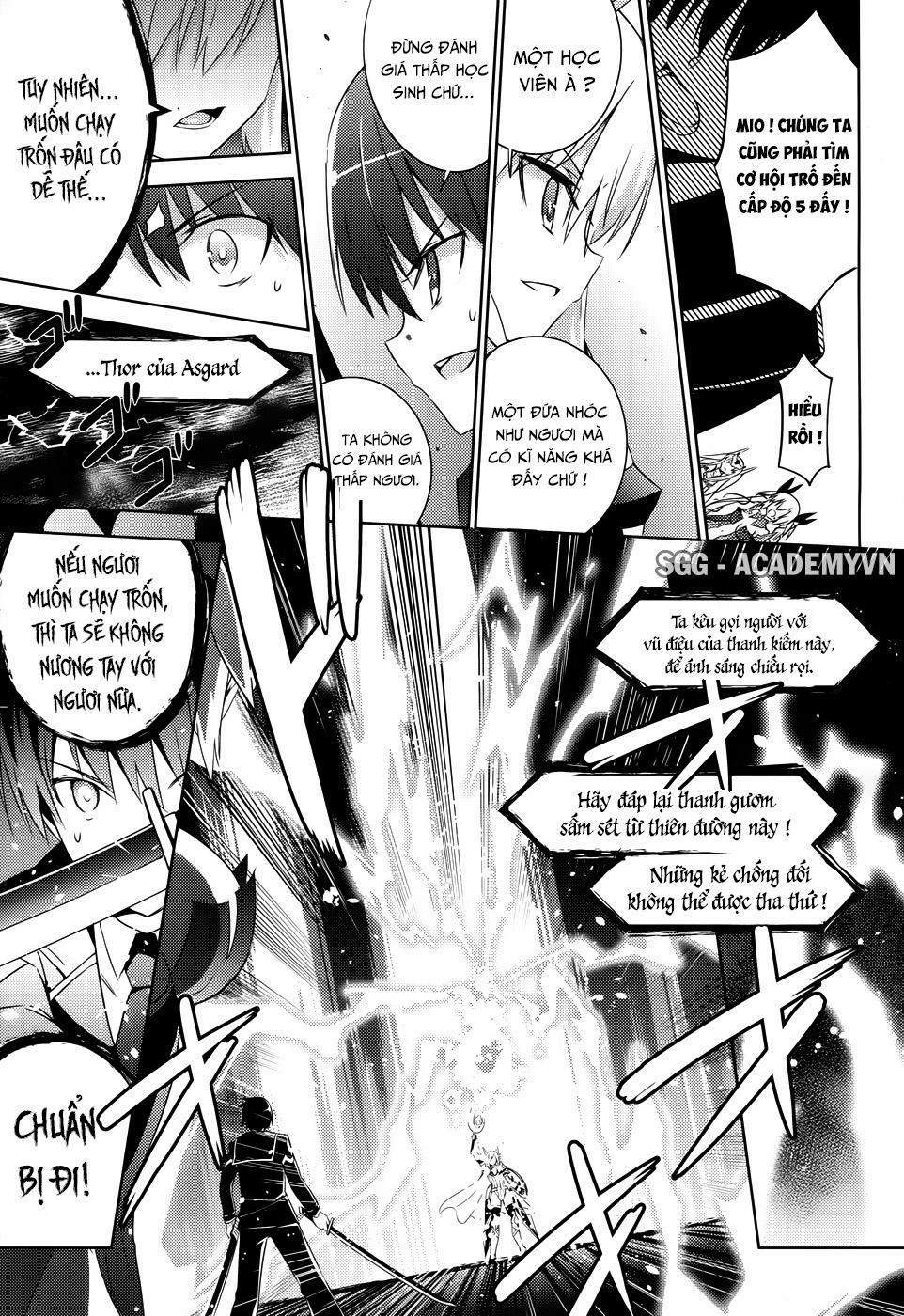 Magika No Kenshi To Shoukan Maou 21 trang 18
