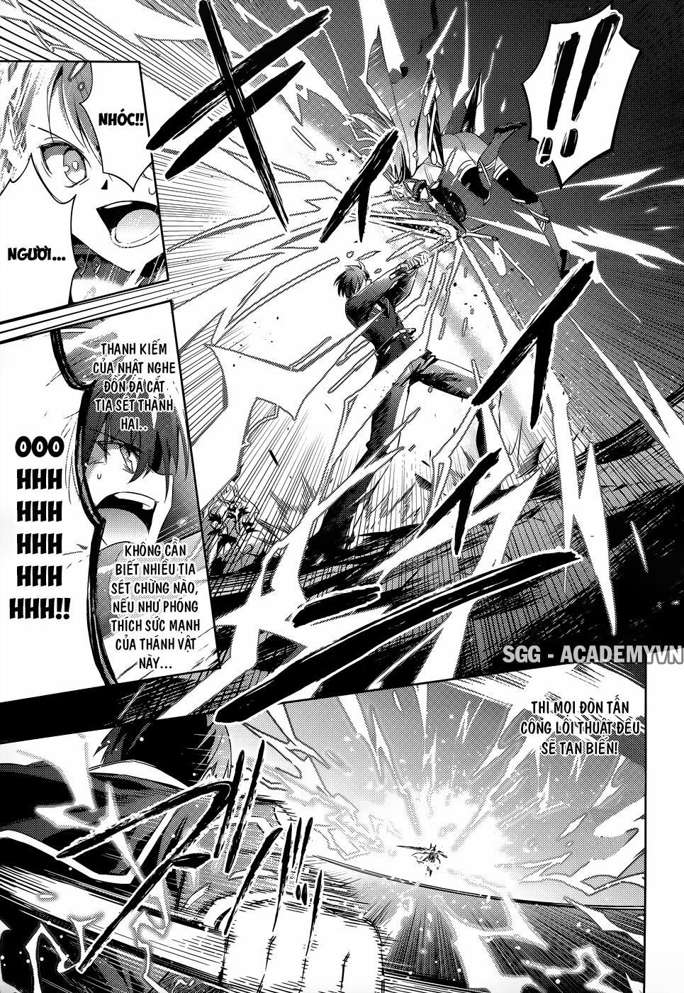 Magika No Kenshi To Shoukan Maou 24 trang 21