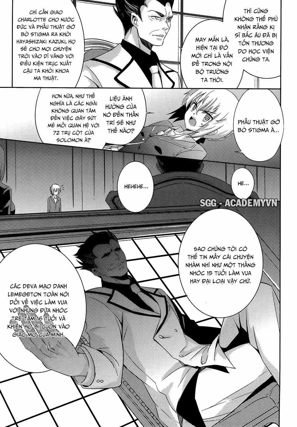 Magika No Kenshi To Shoukan Maou 26 trang 11