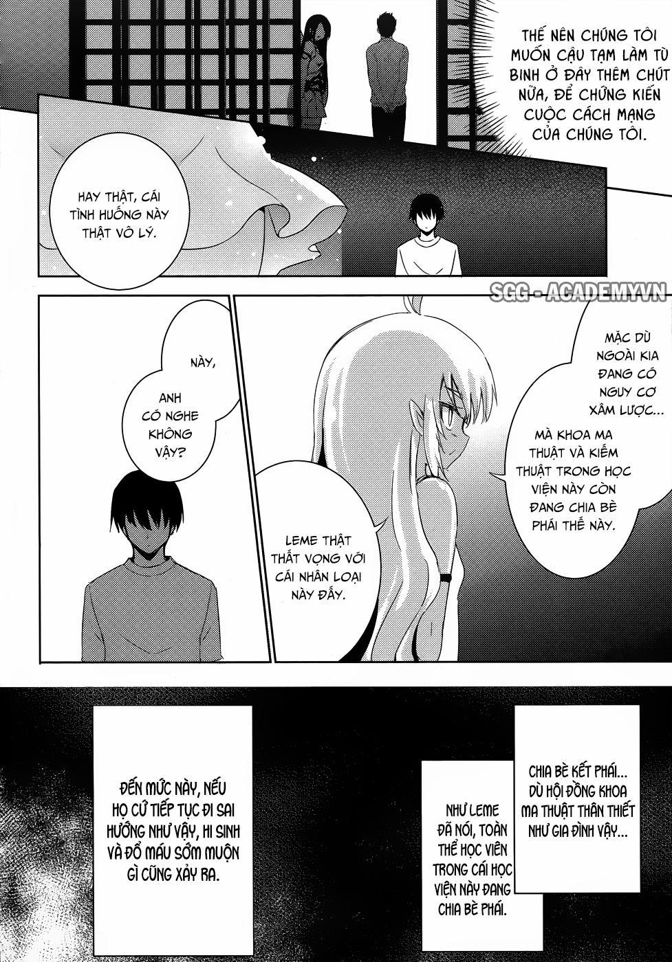 Magika No Kenshi To Shoukan Maou 26 trang 32