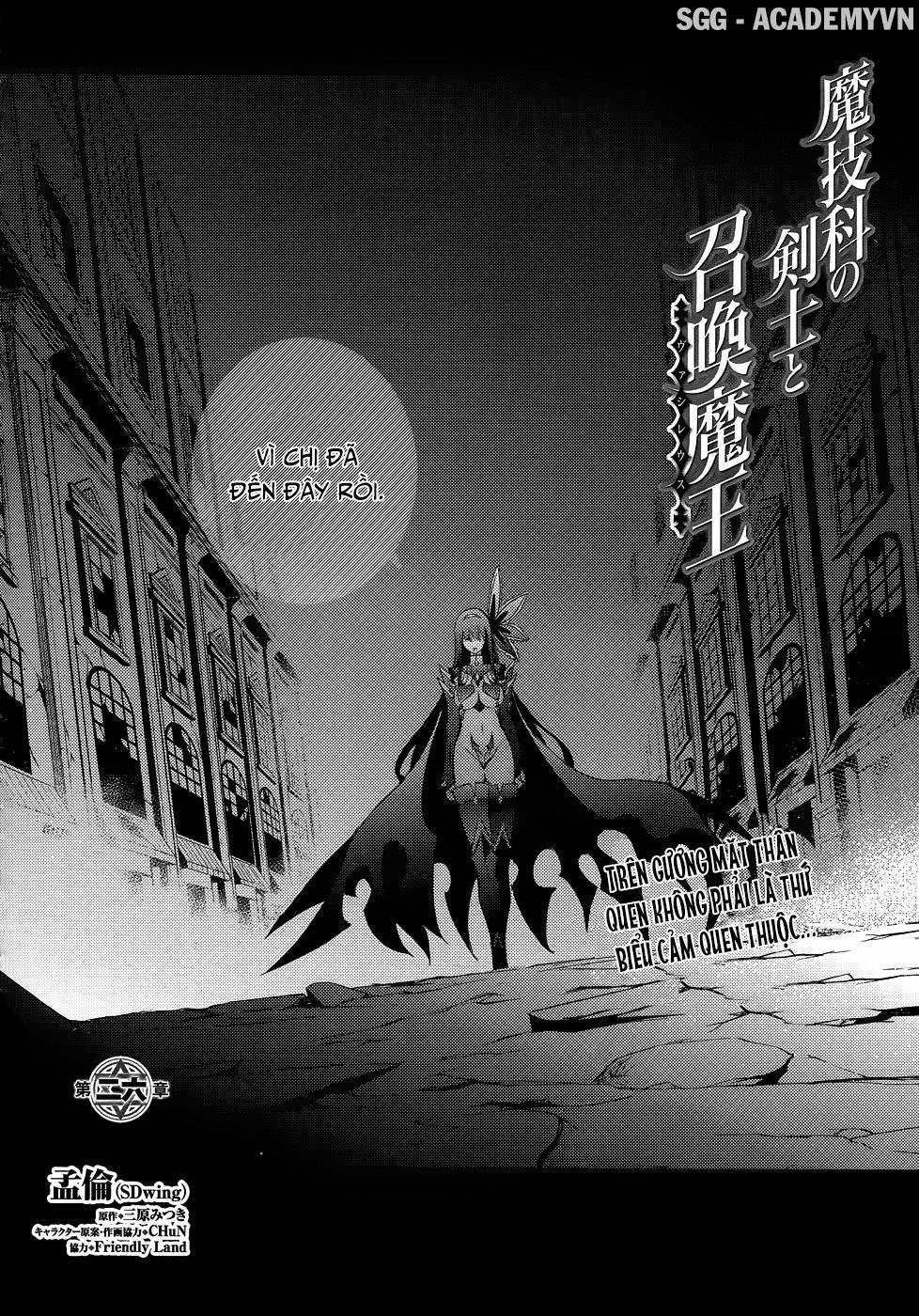 Magika No Kenshi To Shoukan Maou 26 trang 6