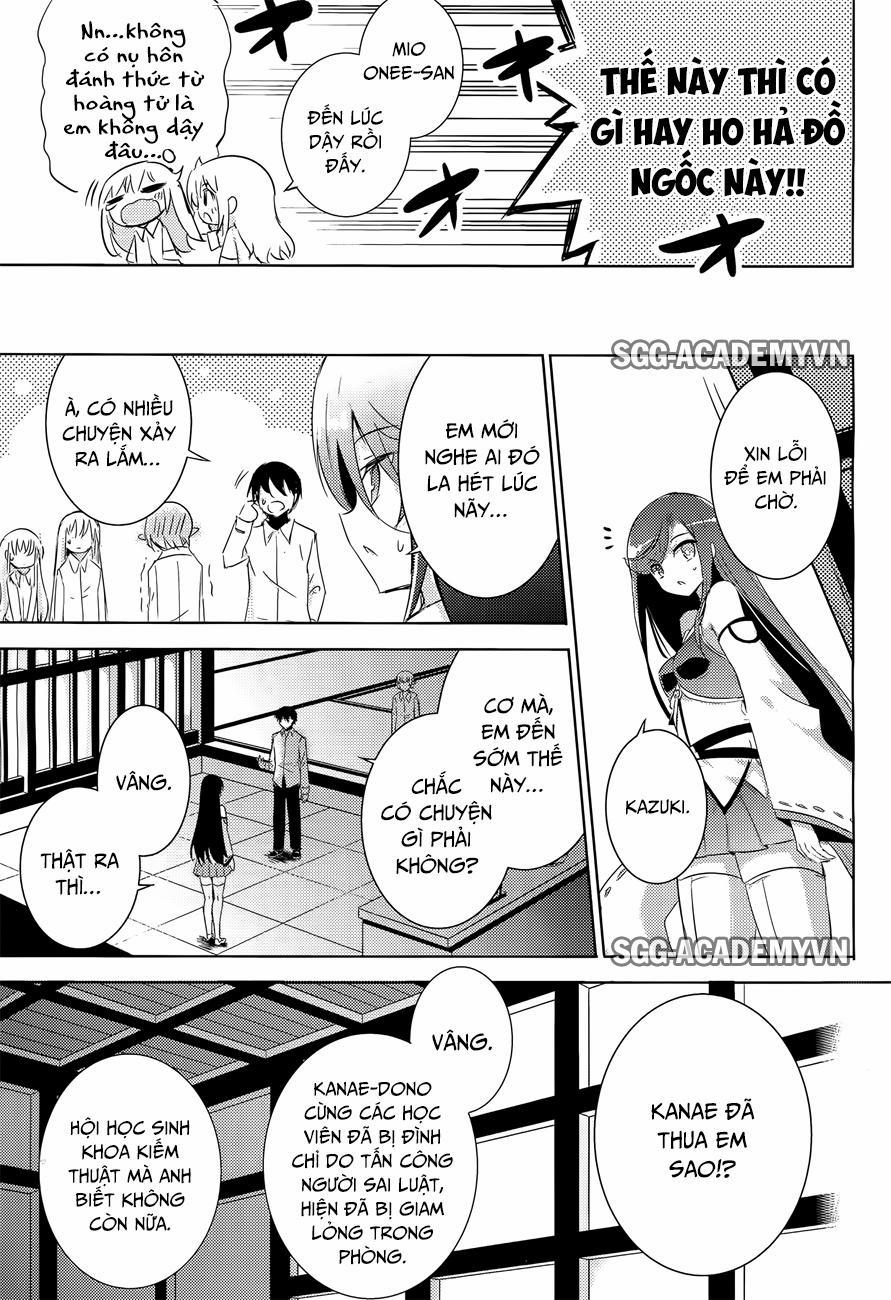 Magika No Kenshi To Shoukan Maou 29 trang 20