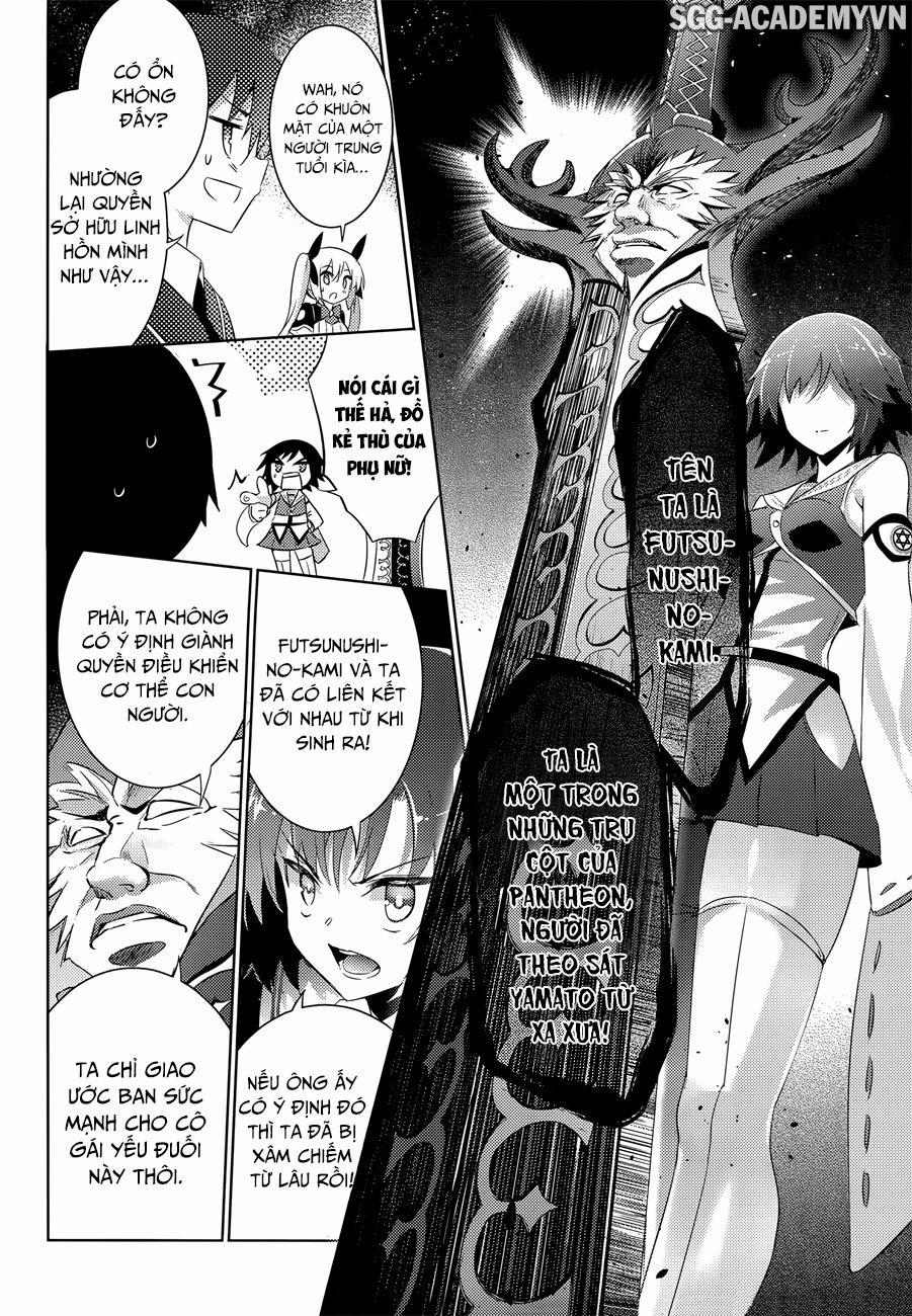 Magika No Kenshi To Shoukan Maou 30 trang 10