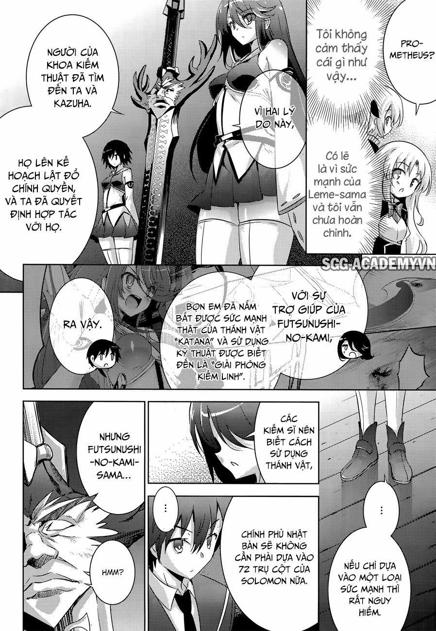 Magika No Kenshi To Shoukan Maou 30 trang 16