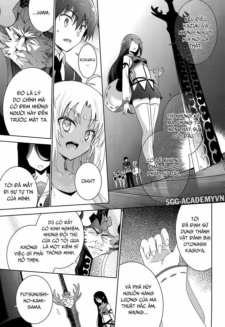 Magika No Kenshi To Shoukan Maou 30 trang 17