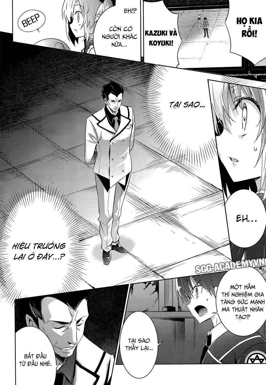 Magika No Kenshi To Shoukan Maou 32 trang 21