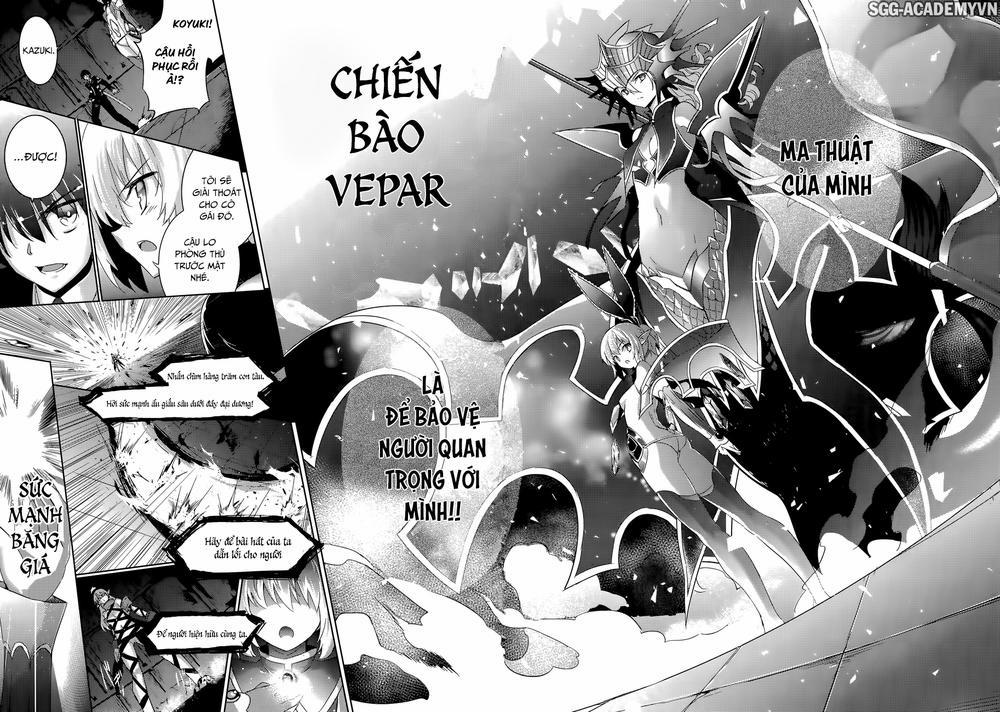 Magika No Kenshi To Shoukan Maou 34 trang 12