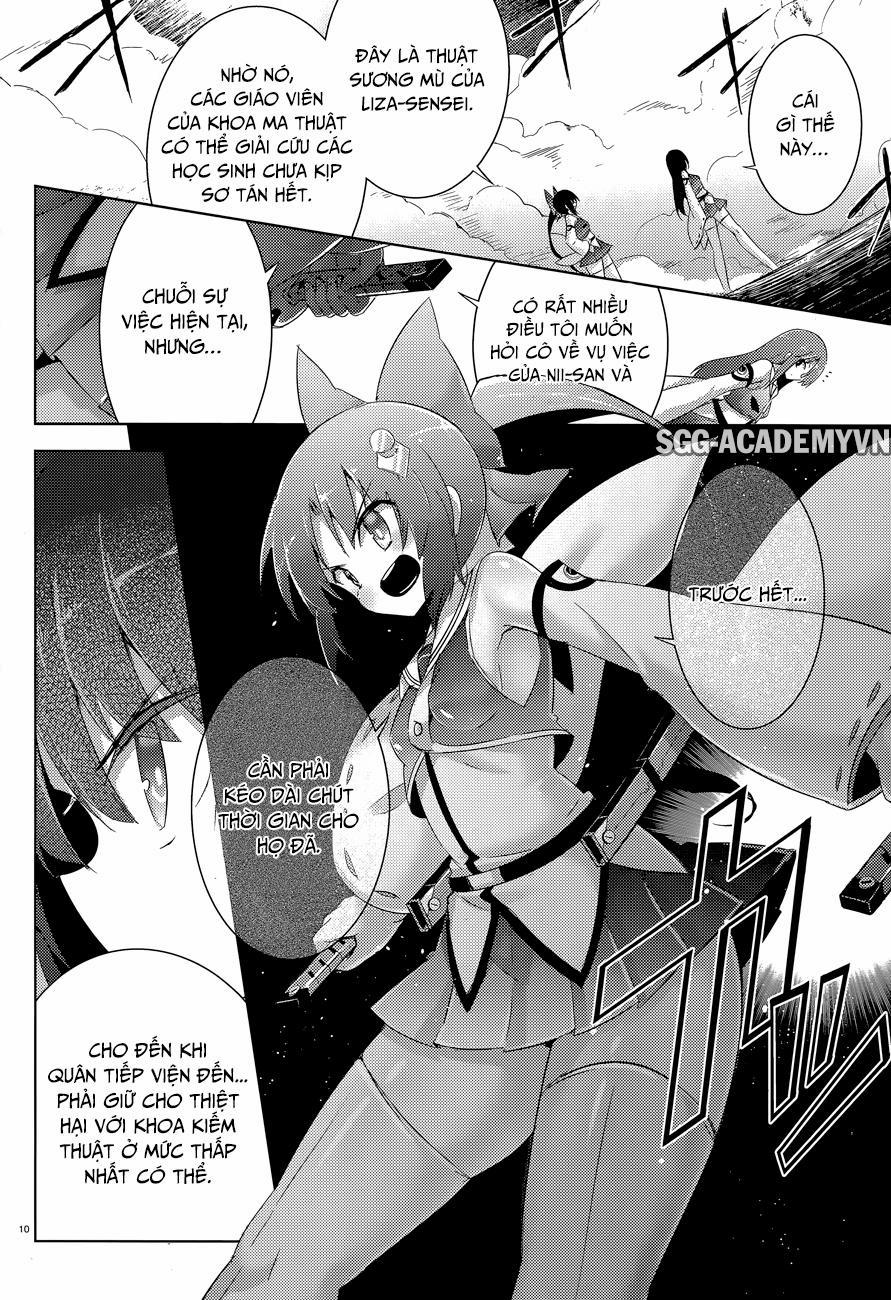 Magika No Kenshi To Shoukan Maou 35 trang 11