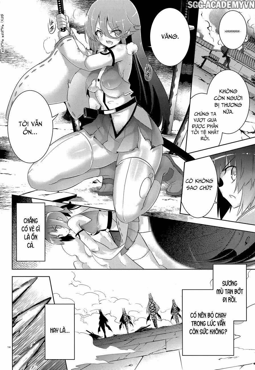 Magika No Kenshi To Shoukan Maou 35 trang 15
