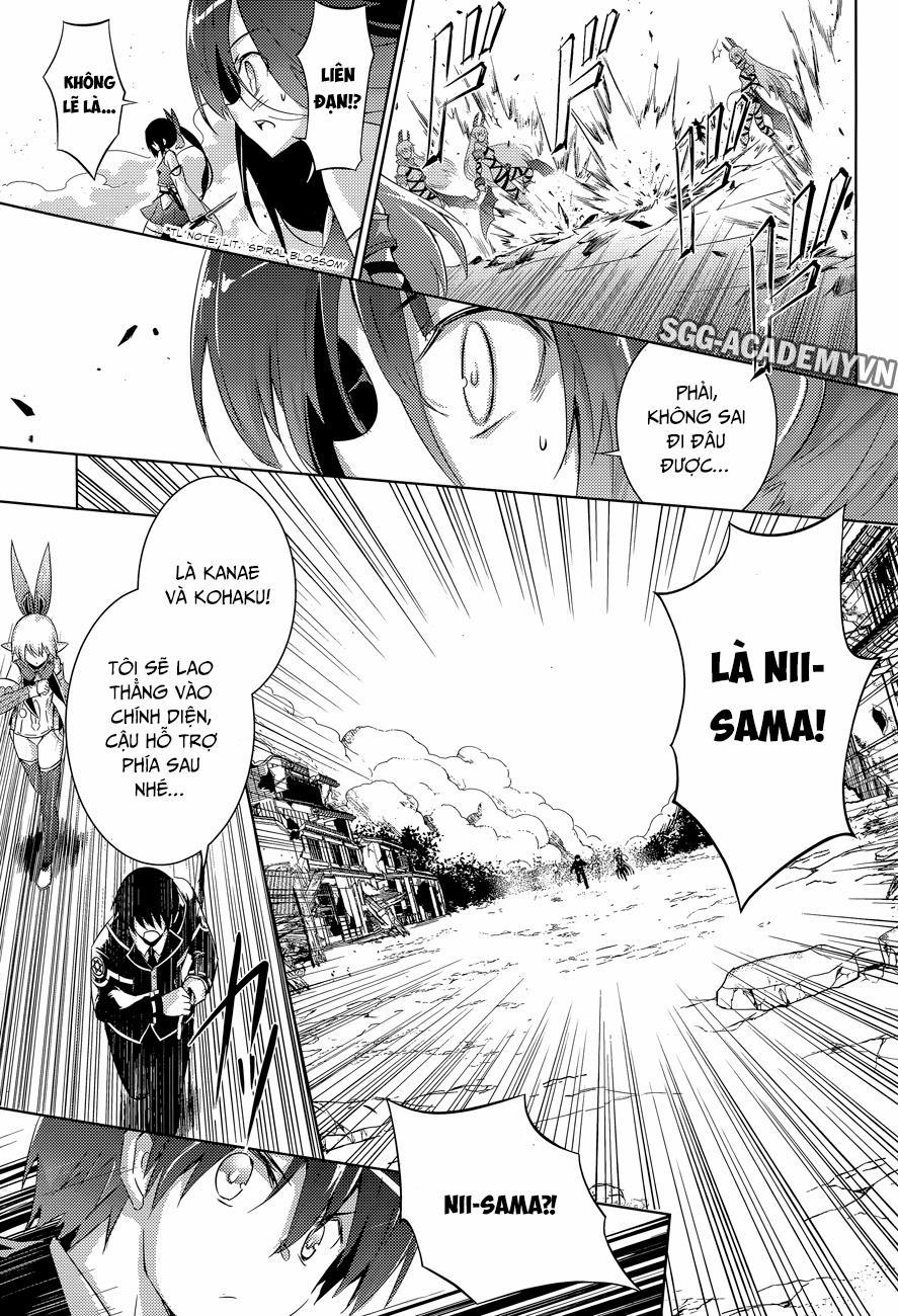 Magika No Kenshi To Shoukan Maou 35 trang 16