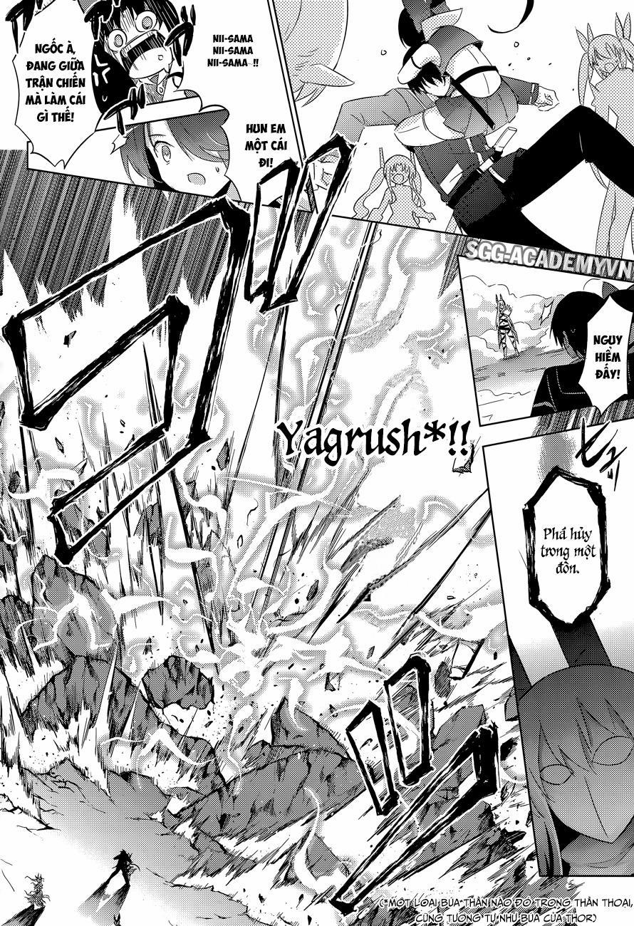 Magika No Kenshi To Shoukan Maou 35 trang 17
