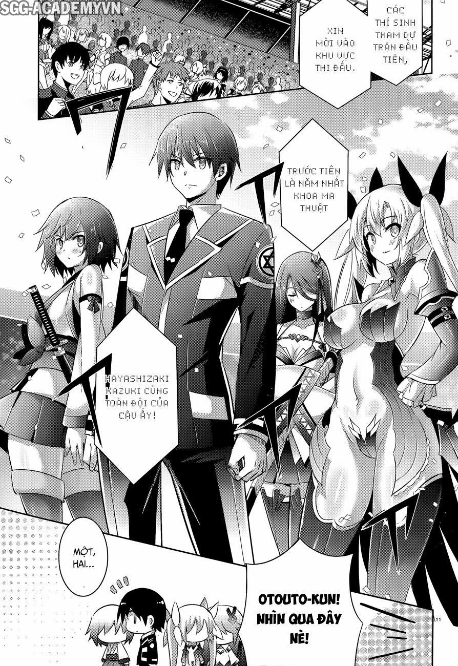 Magika No Kenshi To Shoukan Maou 45 trang 11