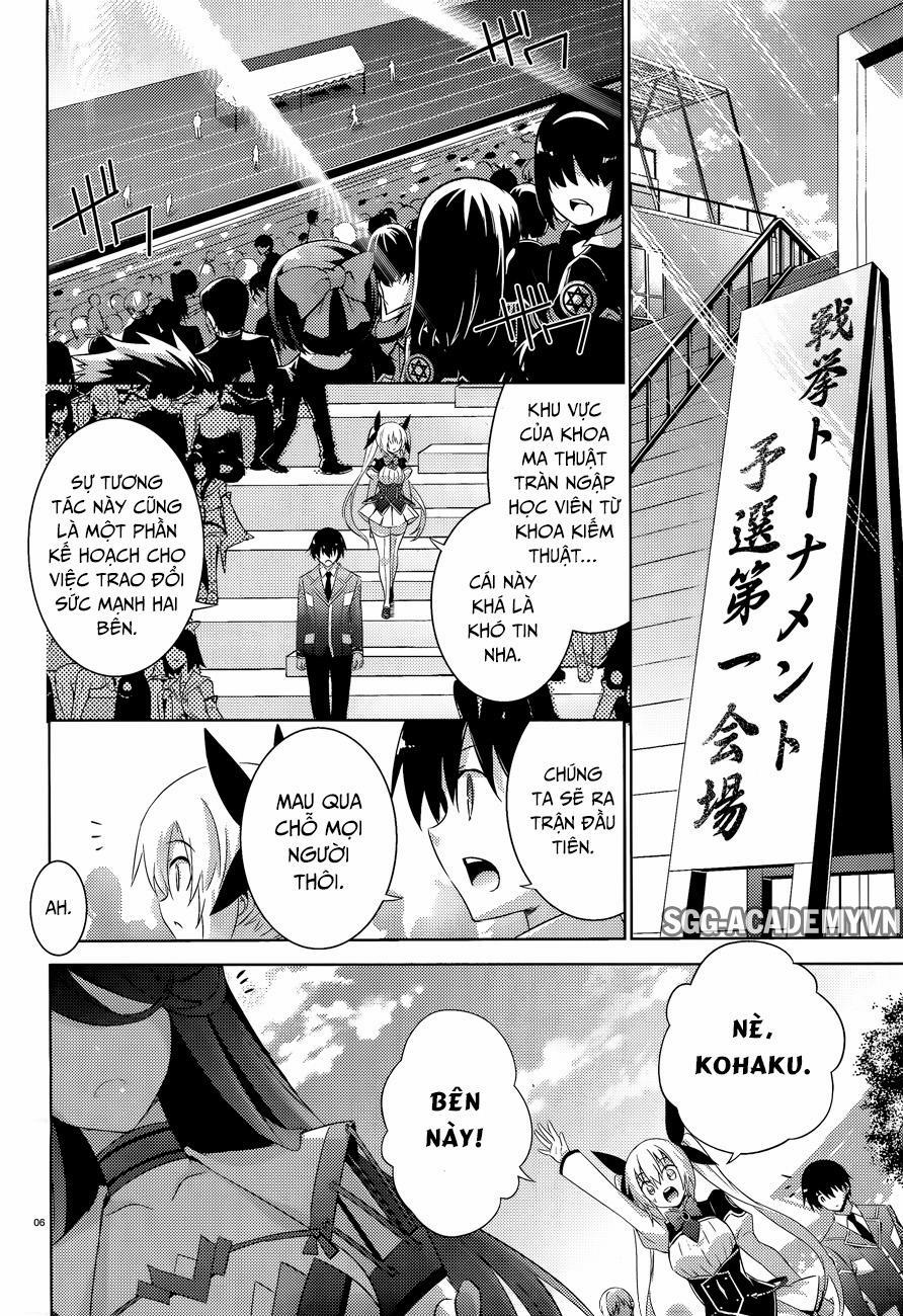 Magika No Kenshi To Shoukan Maou 45 trang 6