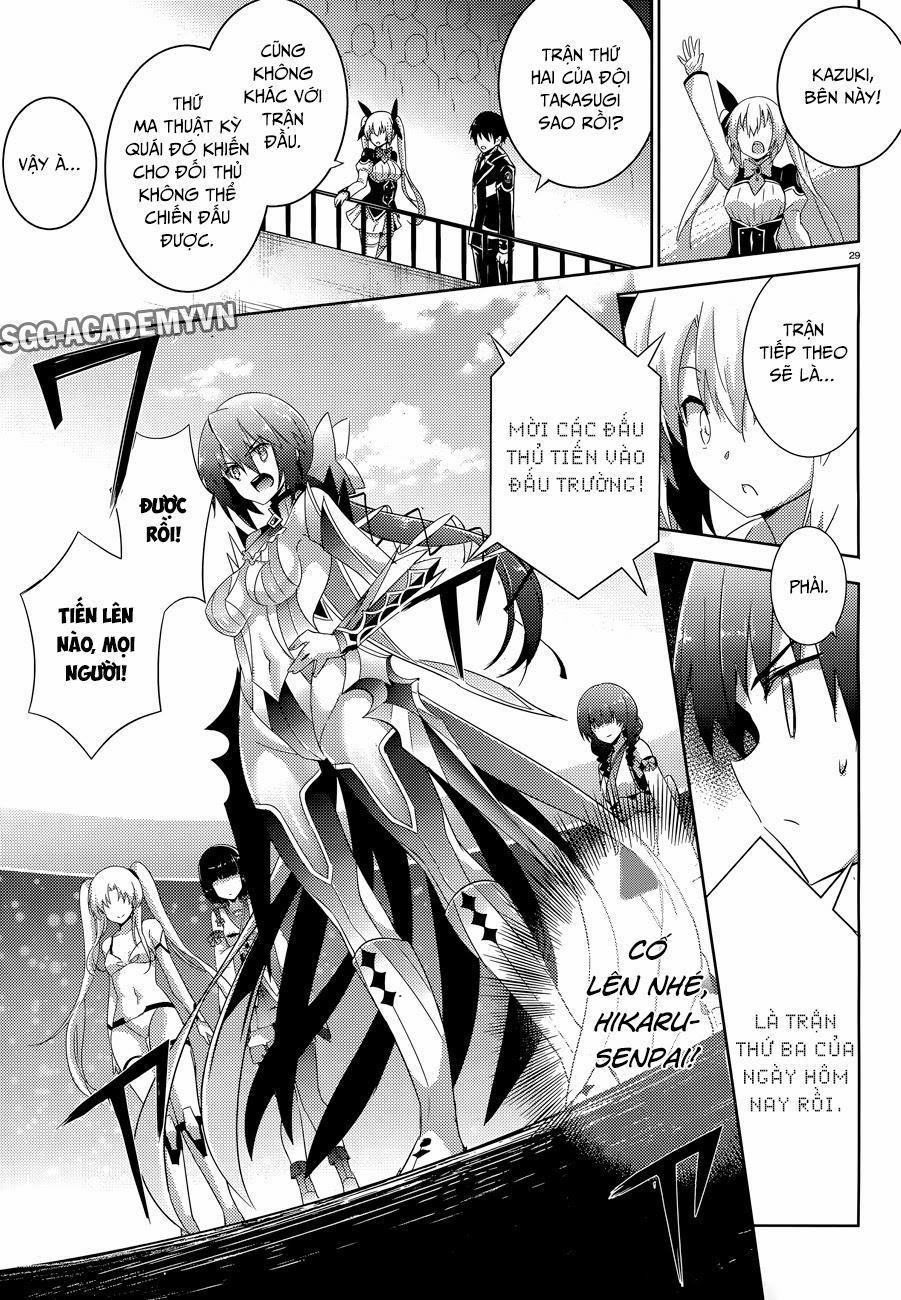 Magika No Kenshi To Shoukan Maou 47 trang 28