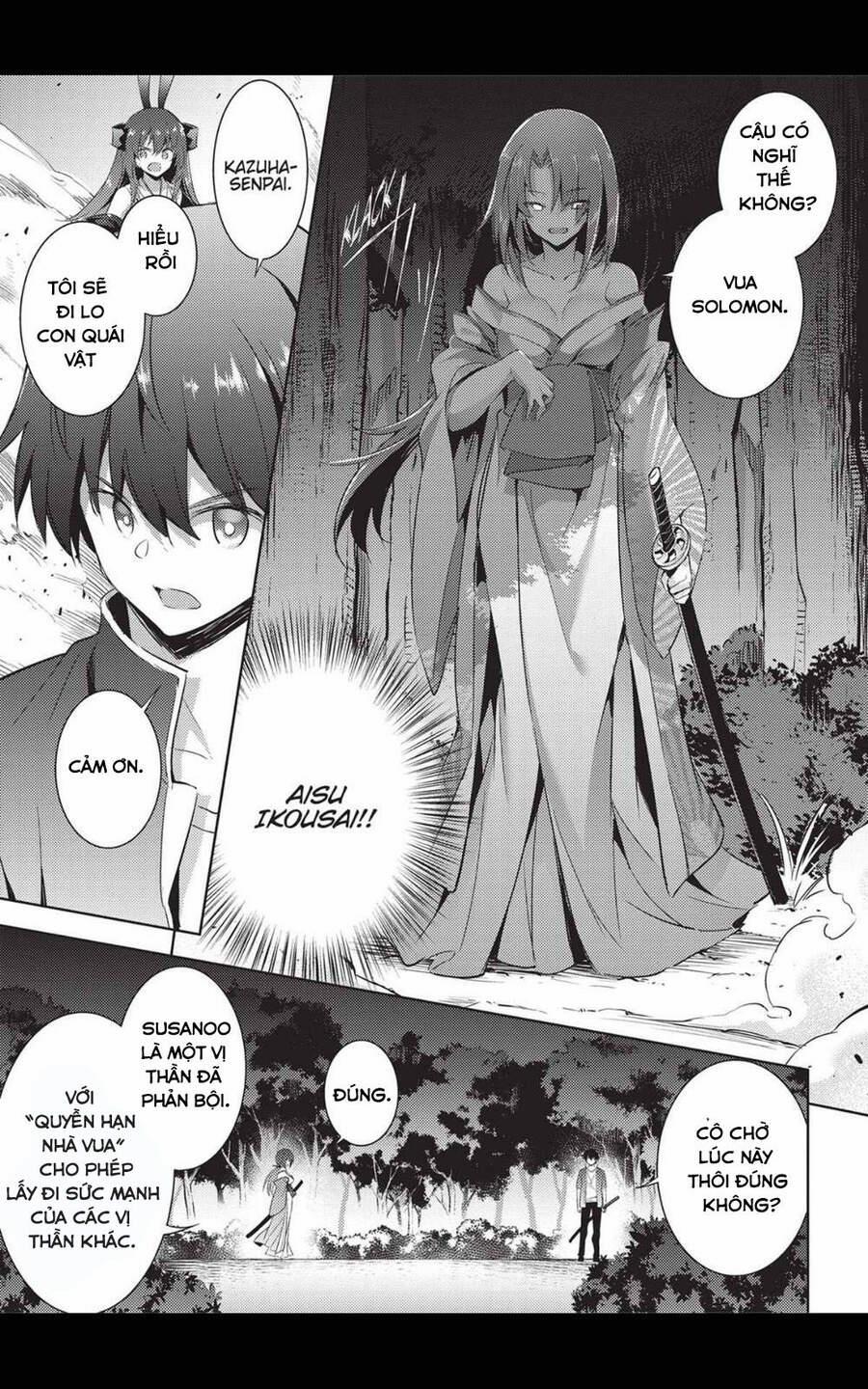 Magika No Kenshi To Shoukan Maou 73 trang 15