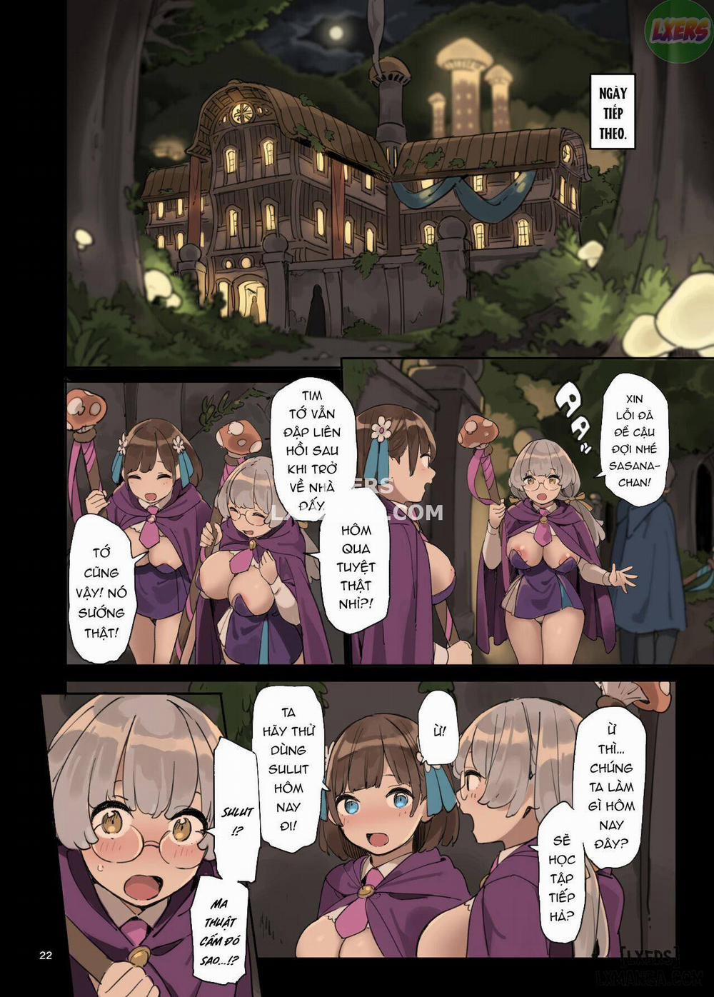 Mahou de Ecchi no Obenkyou! Studying Sex with Magic! Oneshot trang 21