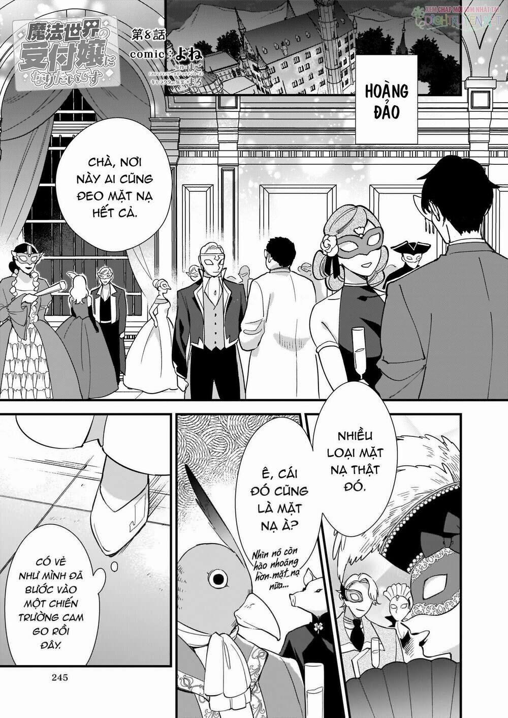 Mahou Sekai No Uketsuke Jou Ni Naritaidesu 8 trang 2