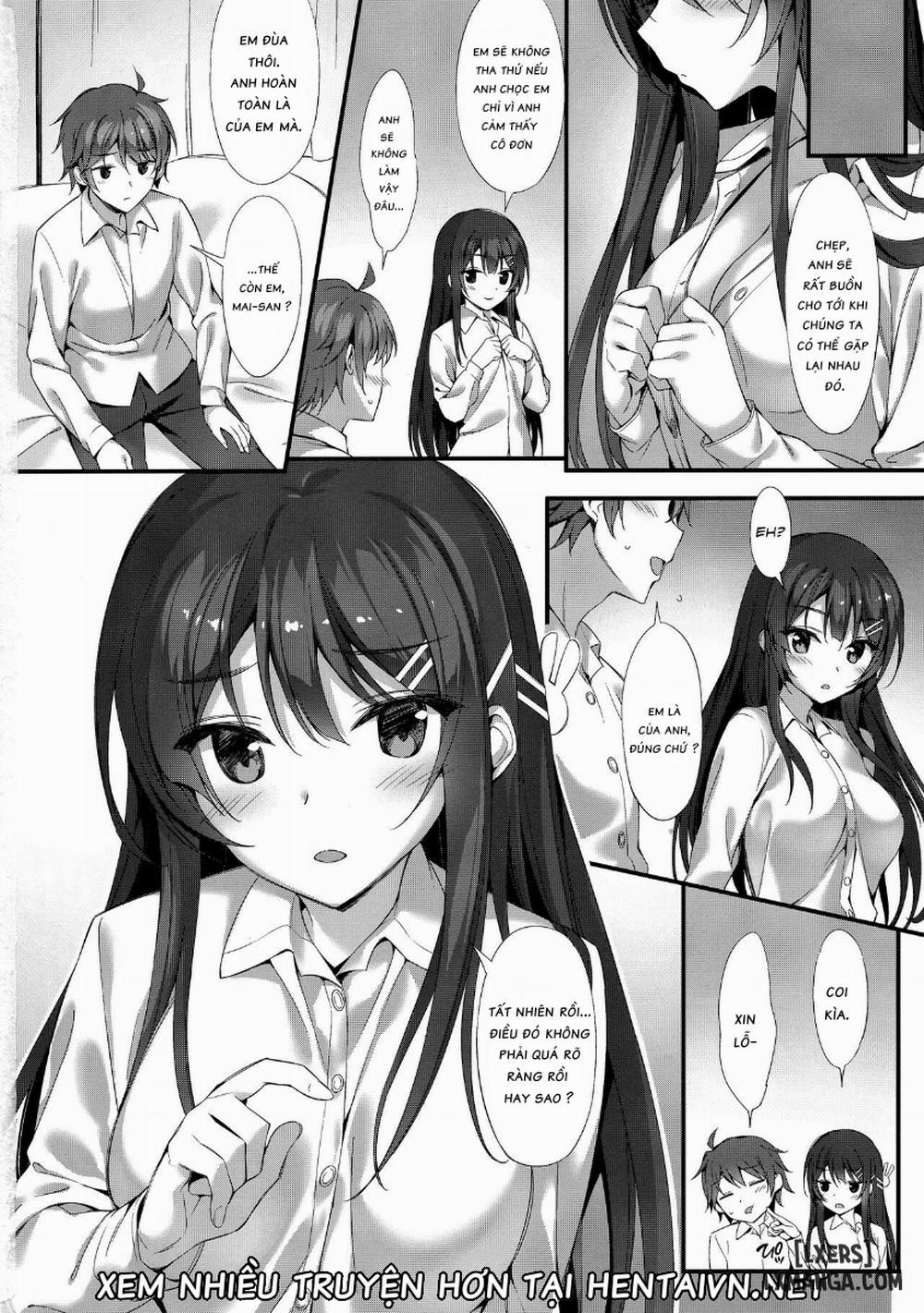 Mai Senpai to Ichatsukitai Oneshot trang 21