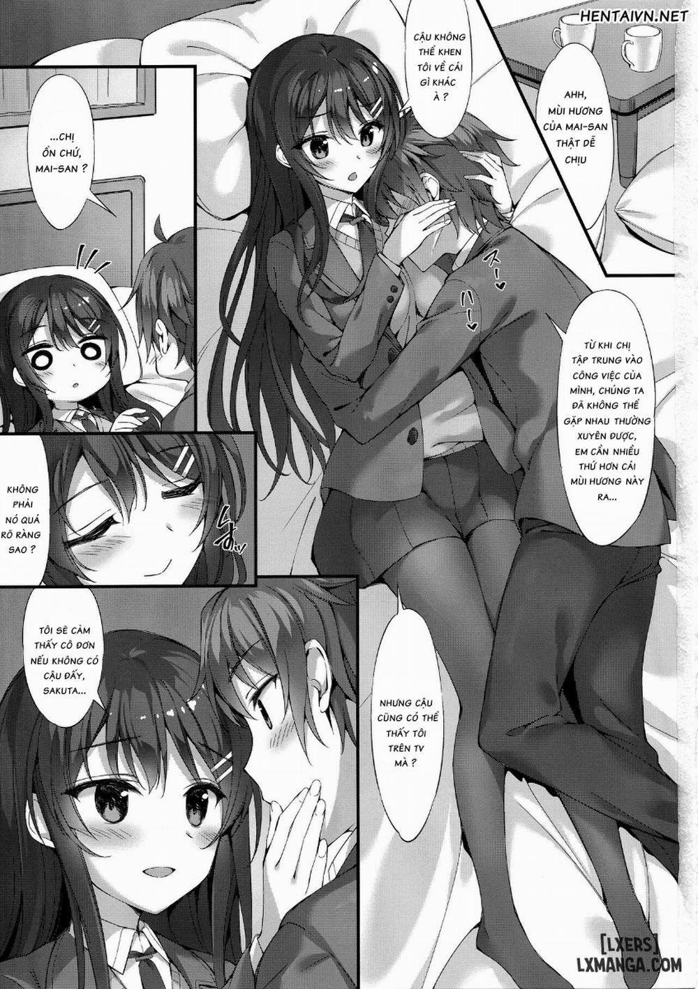 Mai Senpai to Ichatsukitai Oneshot trang 3