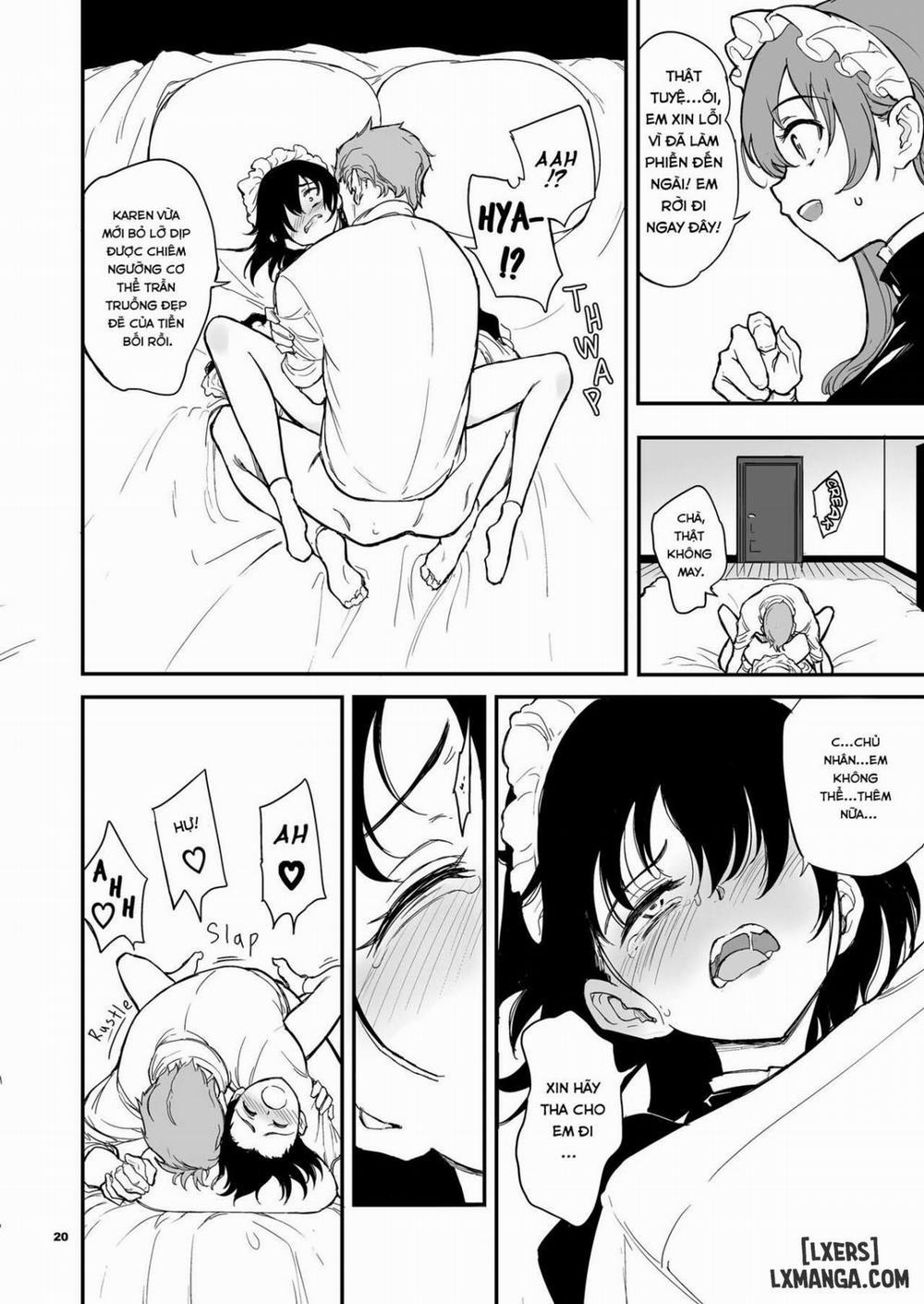 Maid Kyouiku -Botsuraku Kizoku Rurikawa Tsubaki 4 trang 19