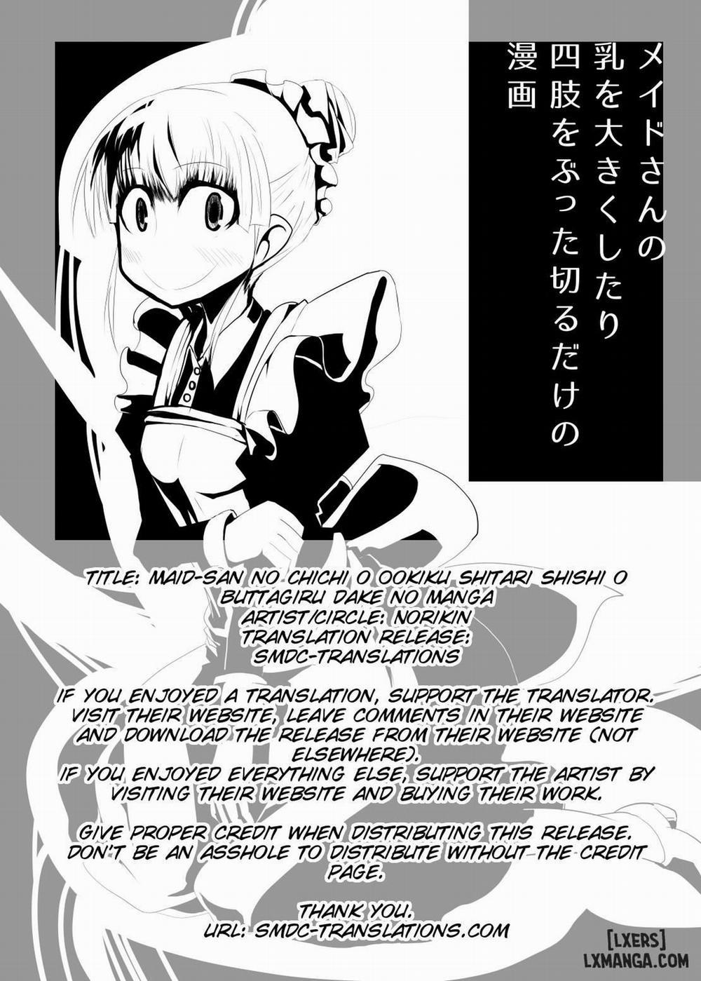 Maid-san no Chichi o Ookiku Shitari Oneshot trang 1