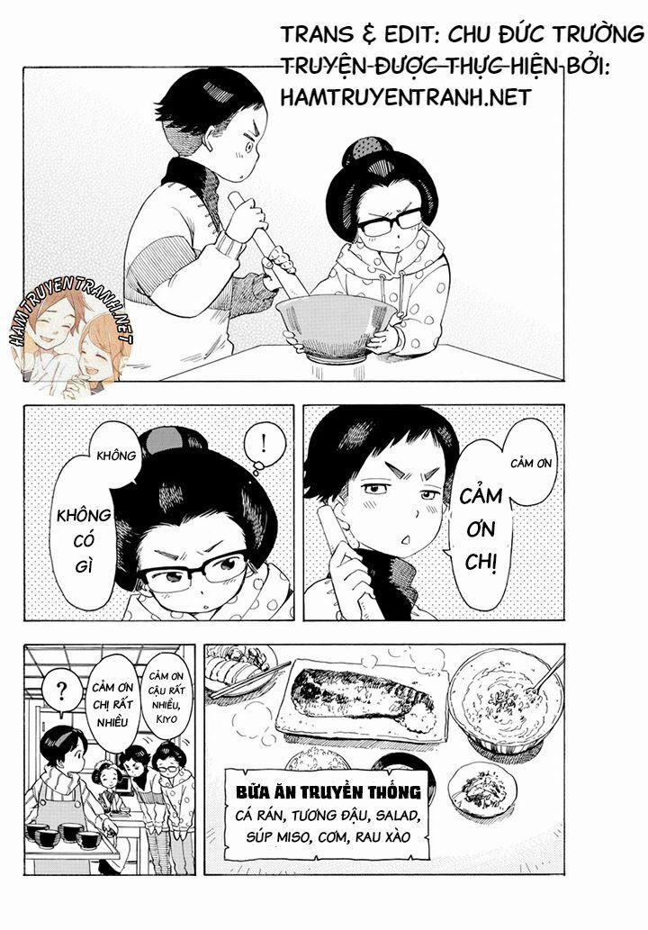 Maiko-San Chi No Makanai-San 0 cách nói chuyện với các chị trang 10