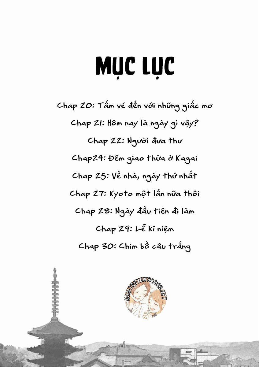 Maiko-San Chi No Makanai-San 0 tấm vé đến với những giấc mơ 0 trang 3