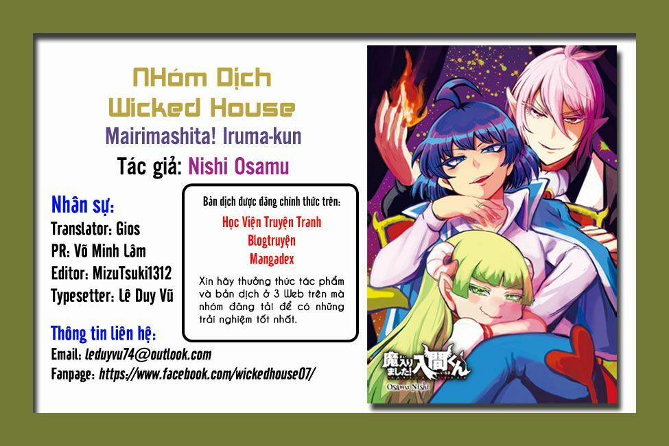 Mairimashita! Iruma-Kun 106 trang 1