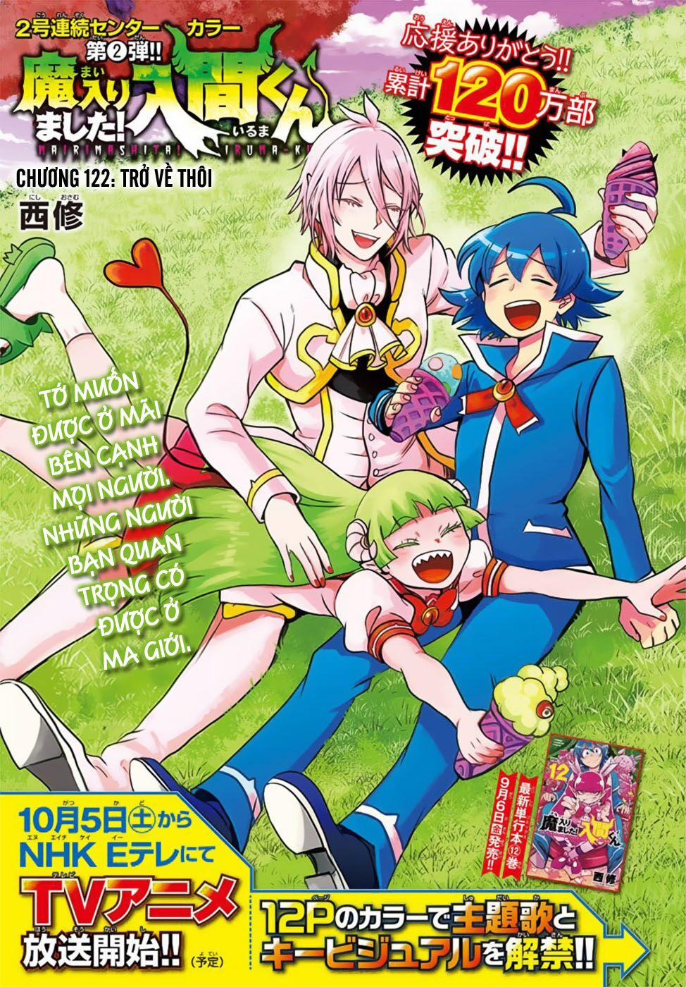 Mairimashita! Iruma-Kun 122 trang 2