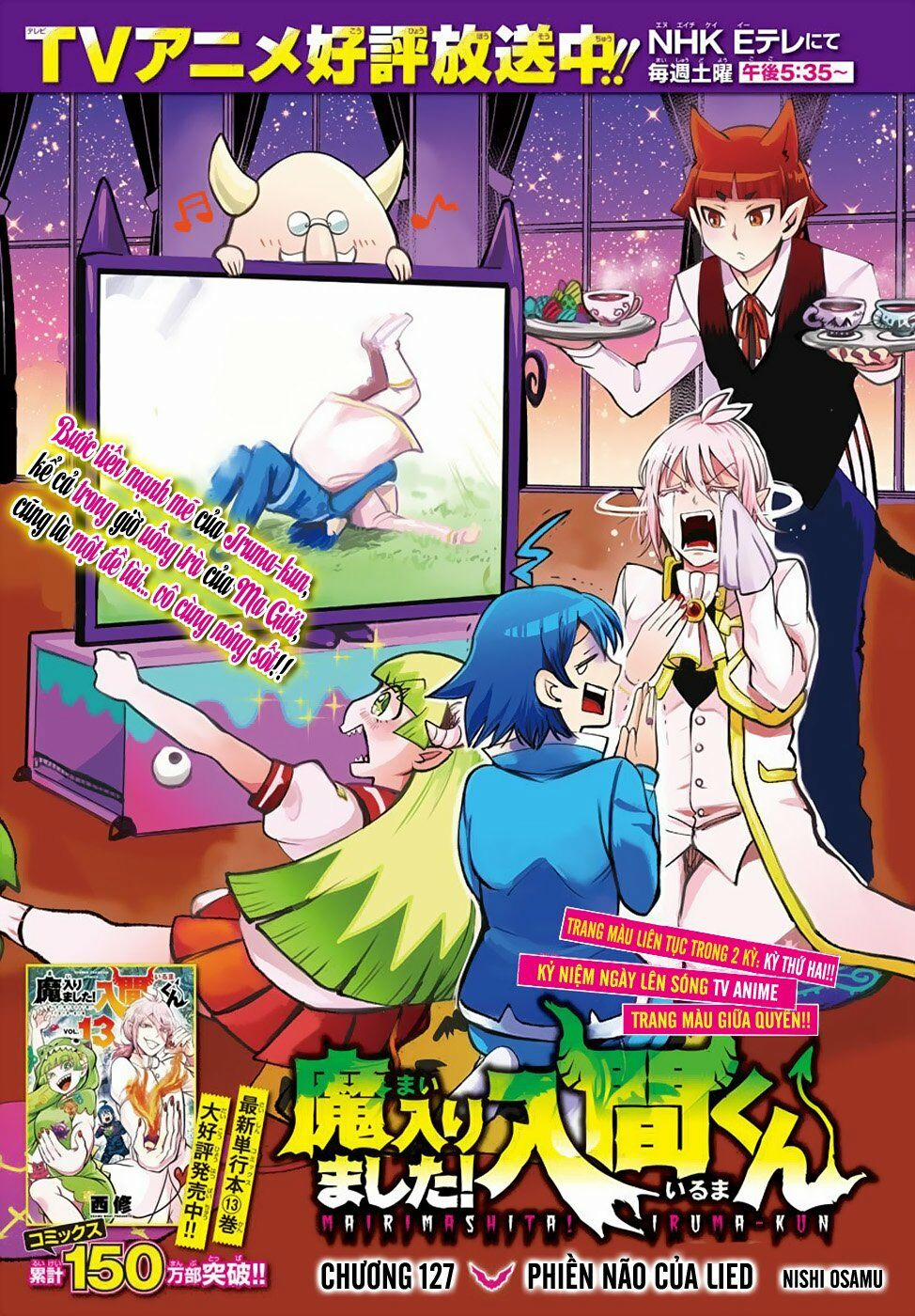 Mairimashita! Iruma-Kun 127 trang 2